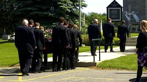 leighton james funeral